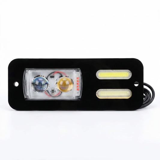 Carry Bolan LED Front Bumper Fog Lamps with DRL & Turn Signal Indicators (Pair)