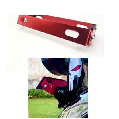 Picture of Bike Number Plate Tilter Red