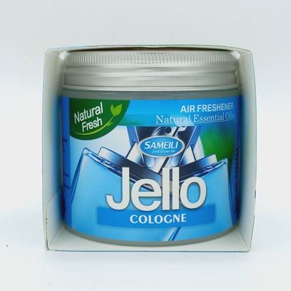 Picture of Jello Air Freshener - Cologne Scent - Odor Eliminator -Scent Freshener - Room, Closets, Bathrooms, Car - 220g