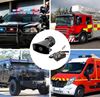 Picture of 100W 12V 7 Sound Car Electronic Warning Siren Motorcycle Alarm Fireman Ambulance