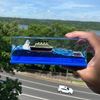 Picture of Car Dashboard Titanic Wave Cruise Ship