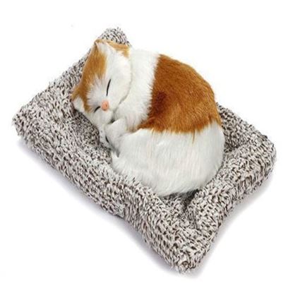 Picture of Cute Cat for Car Dashboard and Home Decor with Activated Carbon for Decoration Toy Decorative Showpiece small Size