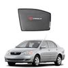 Picture of Car Window Blinds for Toyota Corolla 2000 to 2006 - With Toyota Logo - Long Life - Black