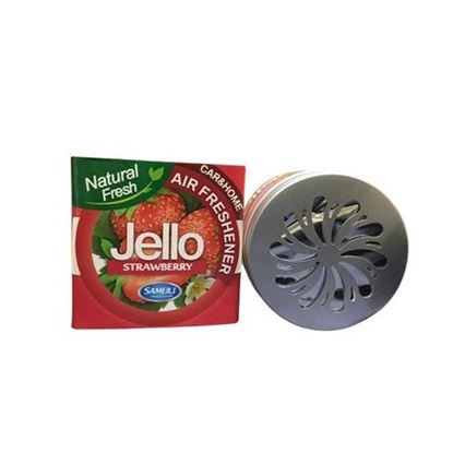 Picture of Jello - Gel Air Freshener - STRAWBERRY - 200g For Car, House And Office Use