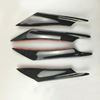 Picture of 4Pcs Car Front Bumper Canard Splitter Fin Spoiler Carbon Fiber Universal Modified Decoration