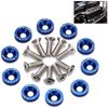 Picture of 10 Pcs Set Of JDM Washers For Cars - Blue