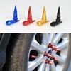 Picture of 4 Pcs Car Bullet Tire Valve Cap - Golden